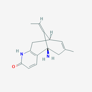 (1R,9R,13Z)-1-Amino-13-ethylidene-11-methyl-6-azatricyclo[7.3.1.02,7]trideca-2(7),3,10-trien-5-one