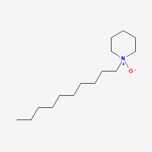 B1214441 1-Decylpiperidine N-oxide CAS No. 74493-19-9
