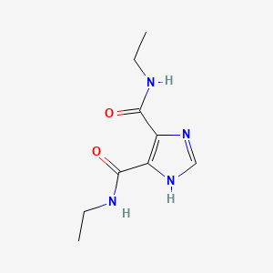 molecular formula C9H14N4O2 B1214451 乙烯利 CAS No. 65-21-4