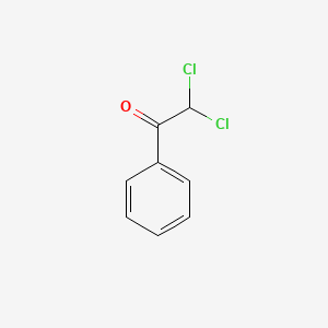 molecular formula C8H6Cl2O B1214461 2,2-二氯苯乙酮 CAS No. 2648-61-5