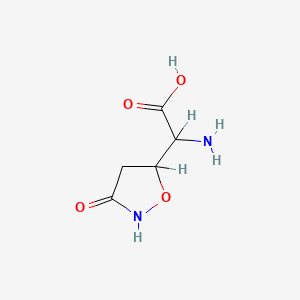 molecular formula C5H8N2O4 B1214498 Tricholomic acid CAS No. 2644-49-7