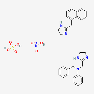molecular formula C31H36N6O7S B1214561 Albalon A CAS No. 60996-10-3