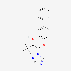 molecular formula C20H23N3O2 B1214564 (1S,2S)-bitertanol CAS No. 98169-51-8