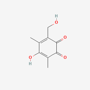 molecular formula C9H10O4 B1214575 Shanorellin CAS No. 22631-97-6