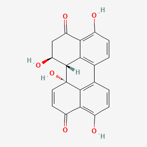 molecular formula C20H14O6 B1214578 Alteichin CAS No. 88899-62-1