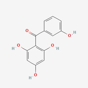molecular formula C13H10O5 B1214623 2,3',4,6-四羟基二苯甲酮 CAS No. 26271-33-0
