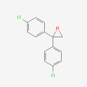 molecular formula C14H10Cl2O B1214667 1,1-Bis(p-chlorophenyl)ethylene oxide CAS No. 71339-08-7