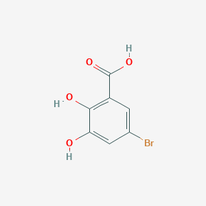 molecular formula C7H5BrO4 B121470 5-溴-2,3-二羟基苯甲酸 CAS No. 72517-15-8