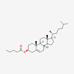molecular formula C32H54O2 B1214719 Cholesterol Valerate CAS No. 7726-03-6