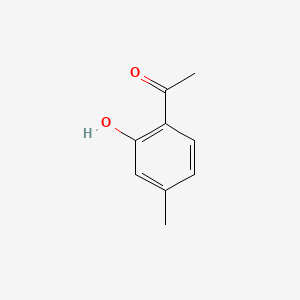 molecular formula C9H10O2 B1214744 2'-羟基-4'-甲基苯乙酮 CAS No. 6921-64-8