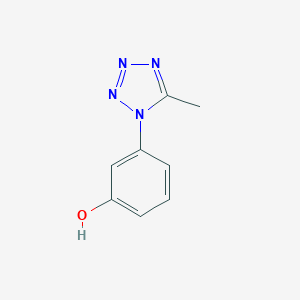 B121475 3-(5-methyl-1H-tetrazol-1-yl)phenol CAS No. 157124-40-8