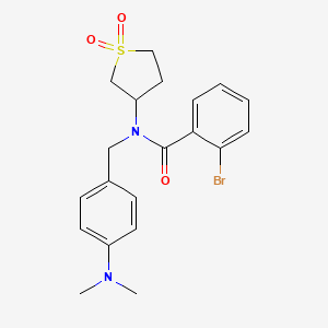 molecular formula C20H23BrN2O3S B12147584 C20H23BrN2O3S 