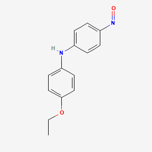 molecular formula C14H14N2O2 B1214766 4-Ethoxy-4'-nitrosodiphenylamine CAS No. 7696-67-5