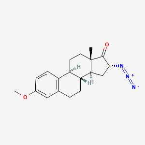 molecular formula C19H23N3O2 B1214783 16-Azido-3-methoxyestra-1,3,5(10)-trien-17-one CAS No. 51946-38-4