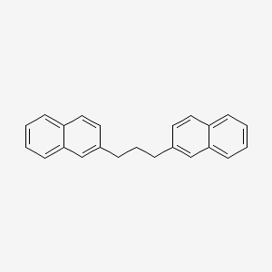 molecular formula C23H20 B1214797 1,3-Di-(beta-naphthyl)propane CAS No. 14564-87-5