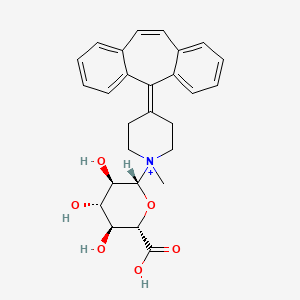 B1214802 Cyproheptadine glucuronide CAS No. 66167-97-3