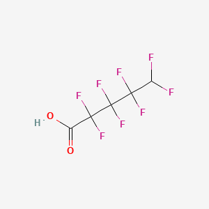 molecular formula C5H2F8O2 B1214836 八氟戊酸 CAS No. 376-72-7