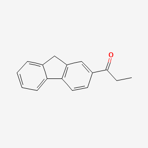 molecular formula C16H14O B1214843 1-(9H-芴-2-基)-1-丙酮 CAS No. 65007-01-4