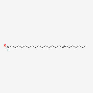 molecular formula C24H46O B1214852 17-Tetracosenal 