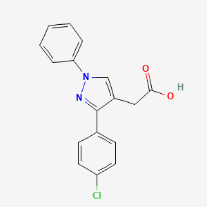 molecular formula C17H13ClN2O2 B1214889 洛纳唑拉克 CAS No. 53808-88-1