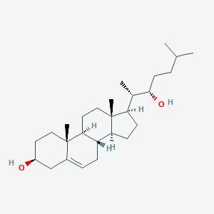molecular formula C27H46O2 B121490 (22S)-22-羟基胆固醇 CAS No. 22348-64-7