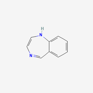 molecular formula C9H8N2 B1214927 1,4-Benzodiazepine CAS No. 264-64-2