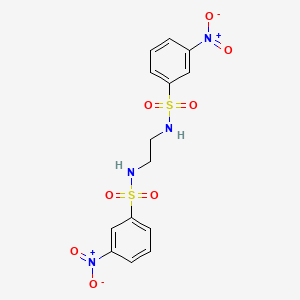 molecular formula C14H14N4O8S2 B1214938 Dinsed CAS No. 96-62-8