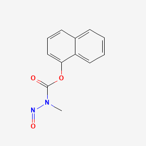 molecular formula C12H10N2O3 B1214943 Nitrosocarbaryl CAS No. 7090-25-7