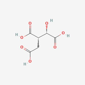 molecular formula C6H8O7 B1214949 D-erythro-Isocitric acid CAS No. 30810-51-6