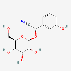 molecular formula C14H17NO7 B1214952 Zierin CAS No. 645-02-3