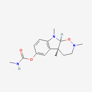 molecular formula C15H21N3O3 B1214954 Eseridine CAS No. 25573-43-7