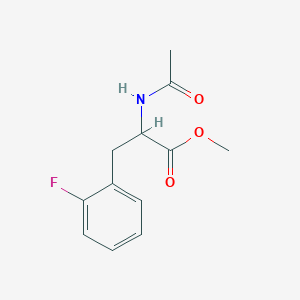B121496 Methyl 2-acetamido-3-(2-fluorophenyl)propanoate CAS No. 151073-66-4