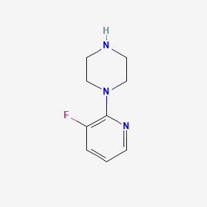 molecular formula C9H12FN3 B1214983 1-(3-Fluoropyridin-2-yl)piperazine CAS No. 85386-84-1