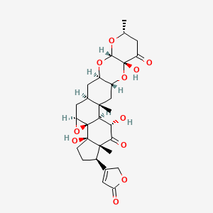 molecular formula C29H36O11 B1215025 Labriformidin 
