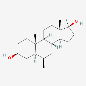 6beta,17-Dimethyl-5alpha-androstane-3beta,17beta-diol