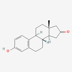 molecular formula C18H22O2 B1215054 3-Hydroxy-estra-1,3,5(10)-trien-16-one CAS No. 3601-97-6
