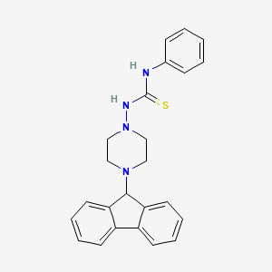 1-[4-(9H-fluoren-9-yl)piperazin-1-yl]-3-phenylthiourea