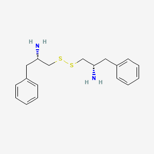 (2S)-1-[[(2S)-2-amino-3-phenylpropyl]disulfanyl]-3-phenylpropan-2-amine