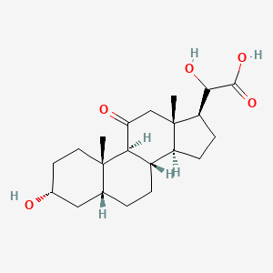 B1215063 17-Deoxycortolonic acid CAS No. 60918-94-7