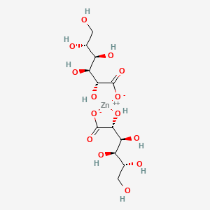 molecular formula C12H22O14Zn B1215079 葡萄糖酸锌 CAS No. 4468-02-4