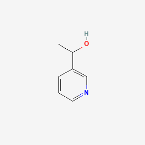 molecular formula C7H9NO B1215103 3-(1-羟乙基)吡啶 CAS No. 4754-27-2