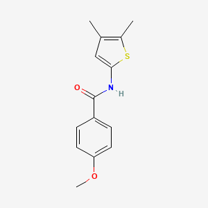 N-(4,5-dimethylthiophen-2-yl)-4-methoxybenzamide