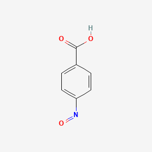 B1215151 4-Nitrosobenzoic acid CAS No. 619-68-1