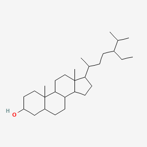 molecular formula C29H52O B1215173 Stigmastan-3-ol 