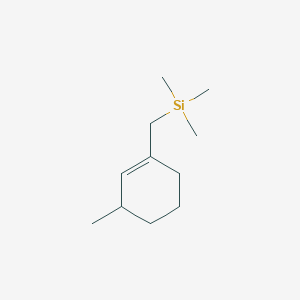 B121518 Trimethyl-[(3-methylcyclohexen-1-yl)methyl]silane CAS No. 150929-88-7