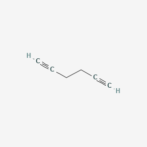 molecular formula C6H6 B1215225 1,5-己二炔 CAS No. 628-16-0