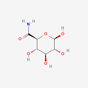 molecular formula C6H11NO6 B1215246 葡糖醛酰胺 CAS No. 61914-43-0