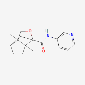 molecular formula C16H20N2O2 B1215250 Cambridge id 6987162 