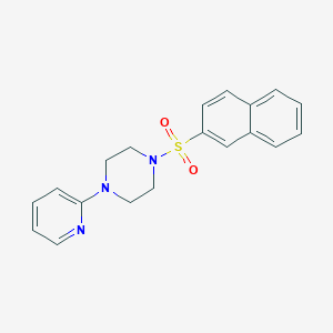 1-(2-Naphthylsulfonyl)-4-(2-pyridyl)piperazine