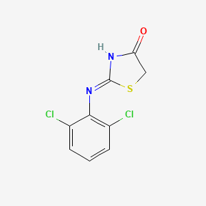 2-[(2,6-dichlorophenyl)amino]-1,3-thiazol-4(5H)-one